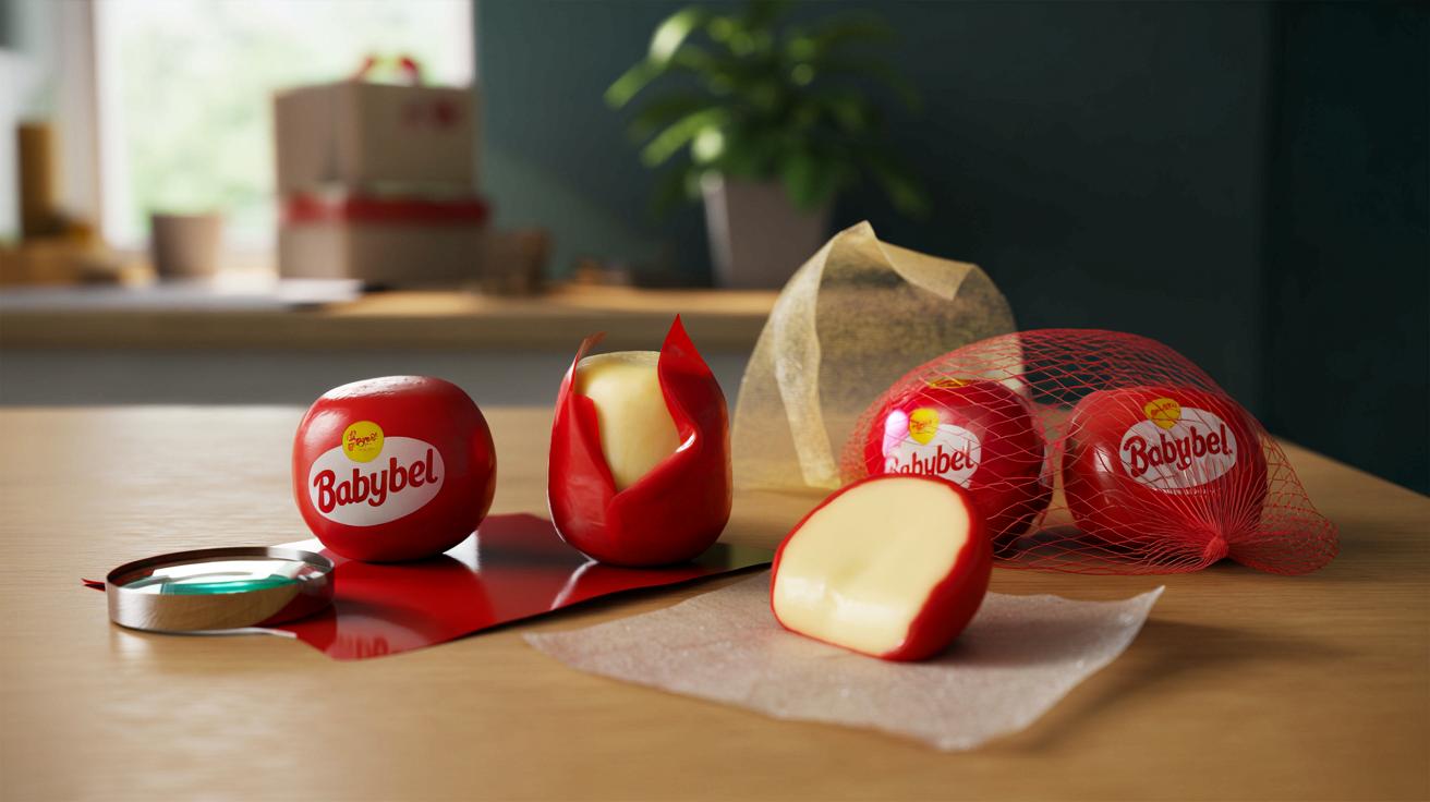 Czerwona otoczka Babybel pod lupą. Z czego naprawdę jest zrobiona?
