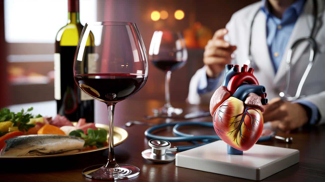 Czerwone wino a serce: popularny mit, który wciąż kusi