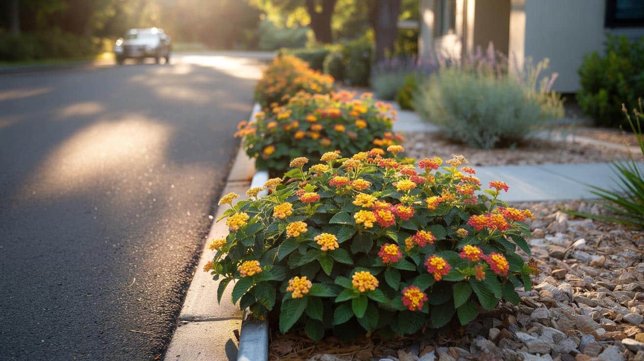 Czerwony krzew, który kocha upał i asfalt. Hit na obrzeża podjazdu