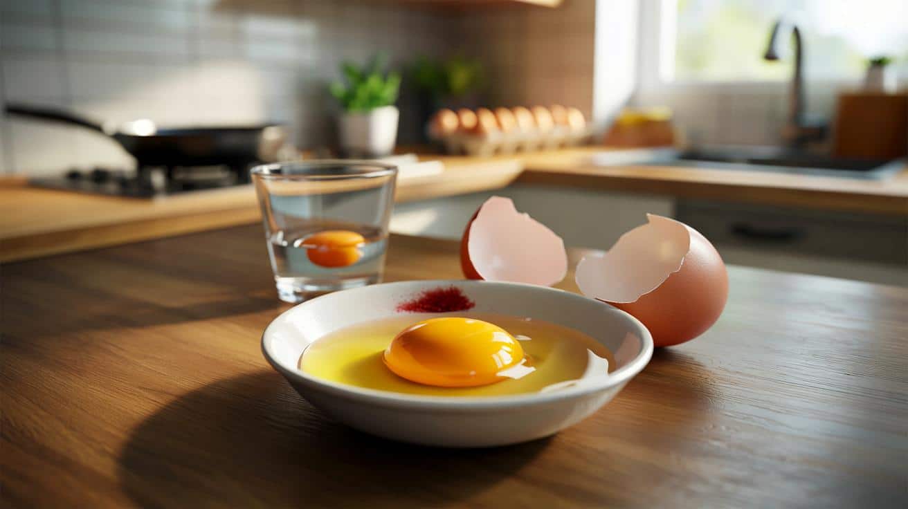 Czerwony punkcik w żółtku jajka? Sprawdź, czy naprawdę trzeba je wyrzucić