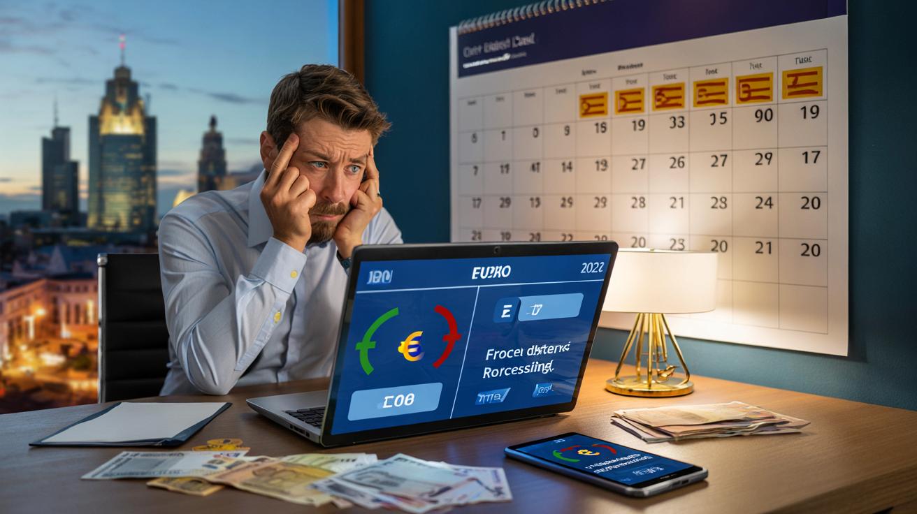 Cztery dni bez przelewów w euro. Ważne daty blokady w 2026 roku