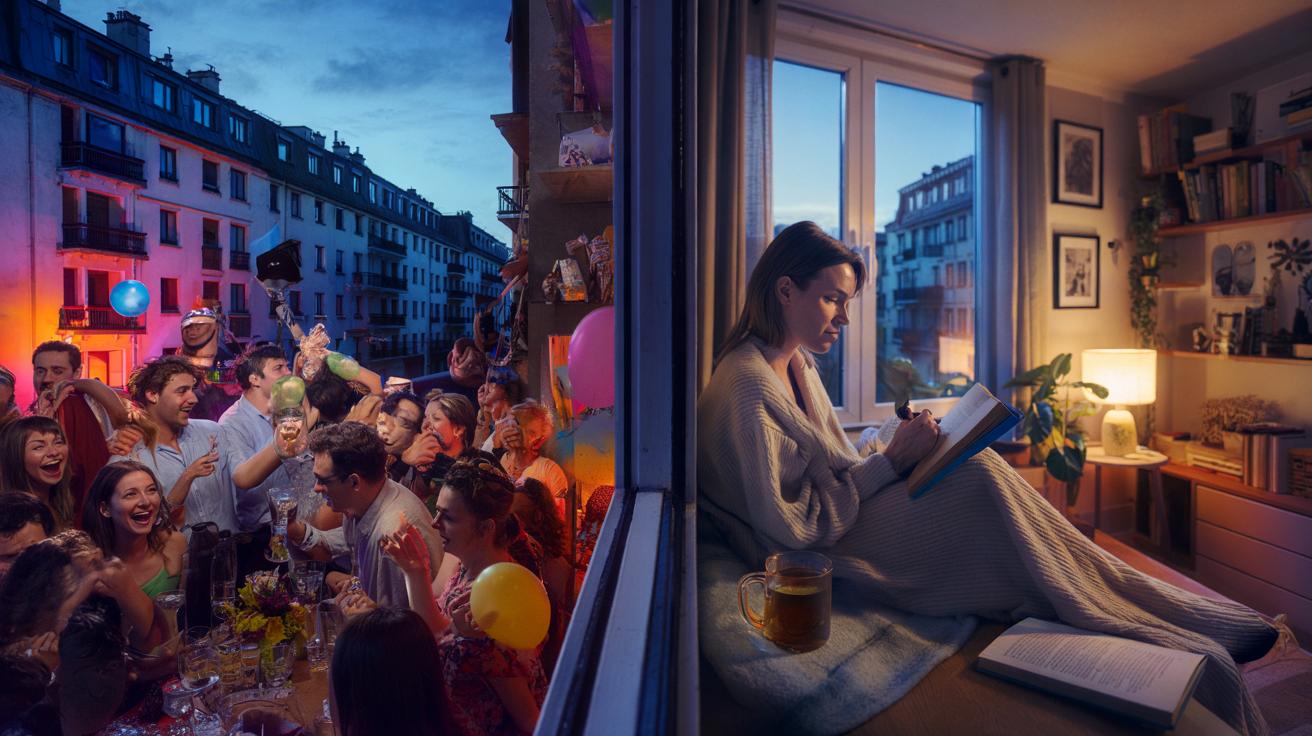 Czujesz się lepiej sam niż na imprezie? Psychologia ma na to mocne wyjaśnienie