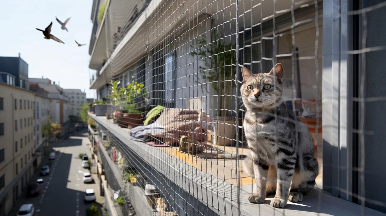 Czy balkon dla kota jest bezpieczny? Co naprawdę grozi mruczkowi