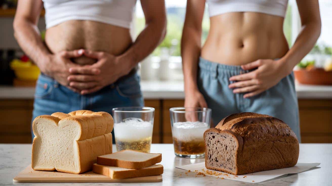 Czy biały chleb naprawdę bardziej „puchaci” brzuch niż pełnoziarnisty?