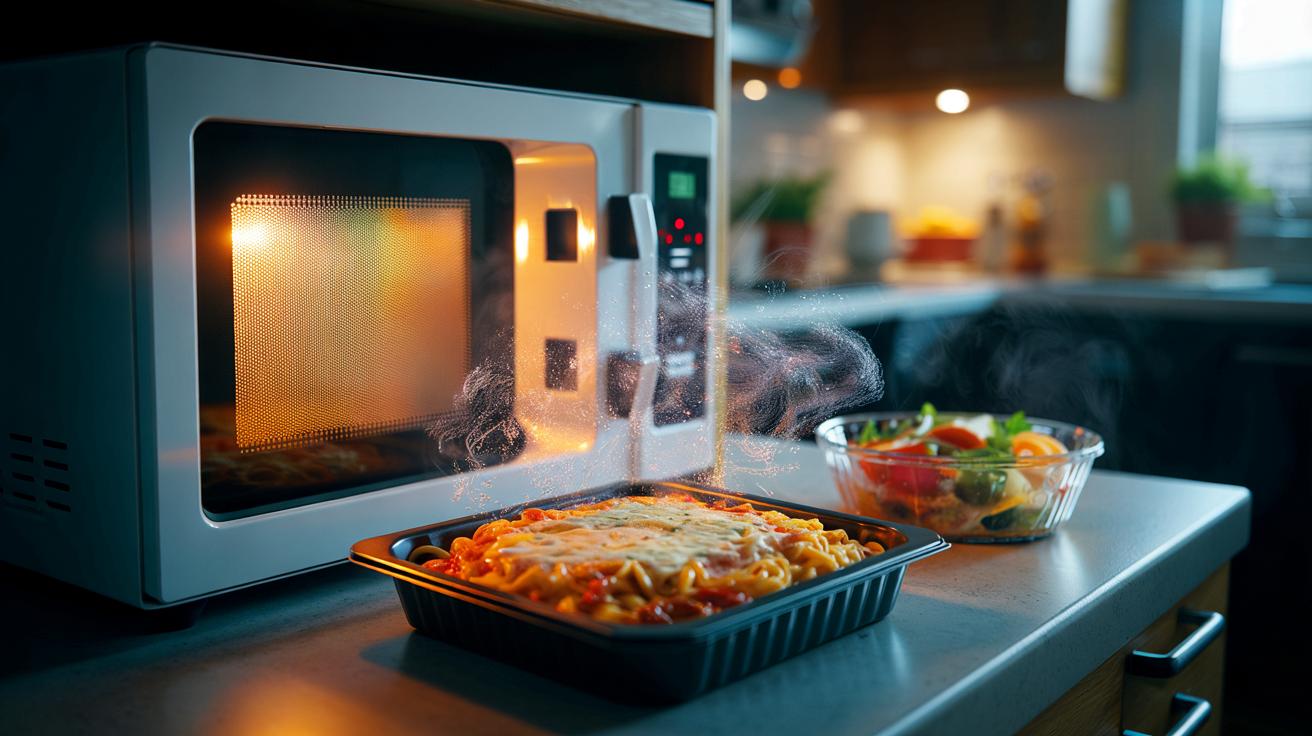 Czy „do mikrofali” znaczy bezpieczne? Raport ostrzega przed plastikiem w jedzeniu