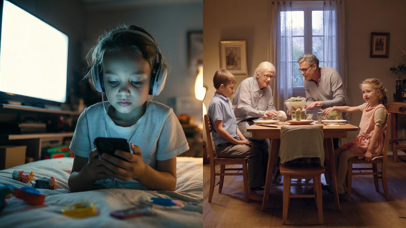 Czy dzisiejsze dzieci są zbyt skupione na sobie? Lekcje z dawnych domów