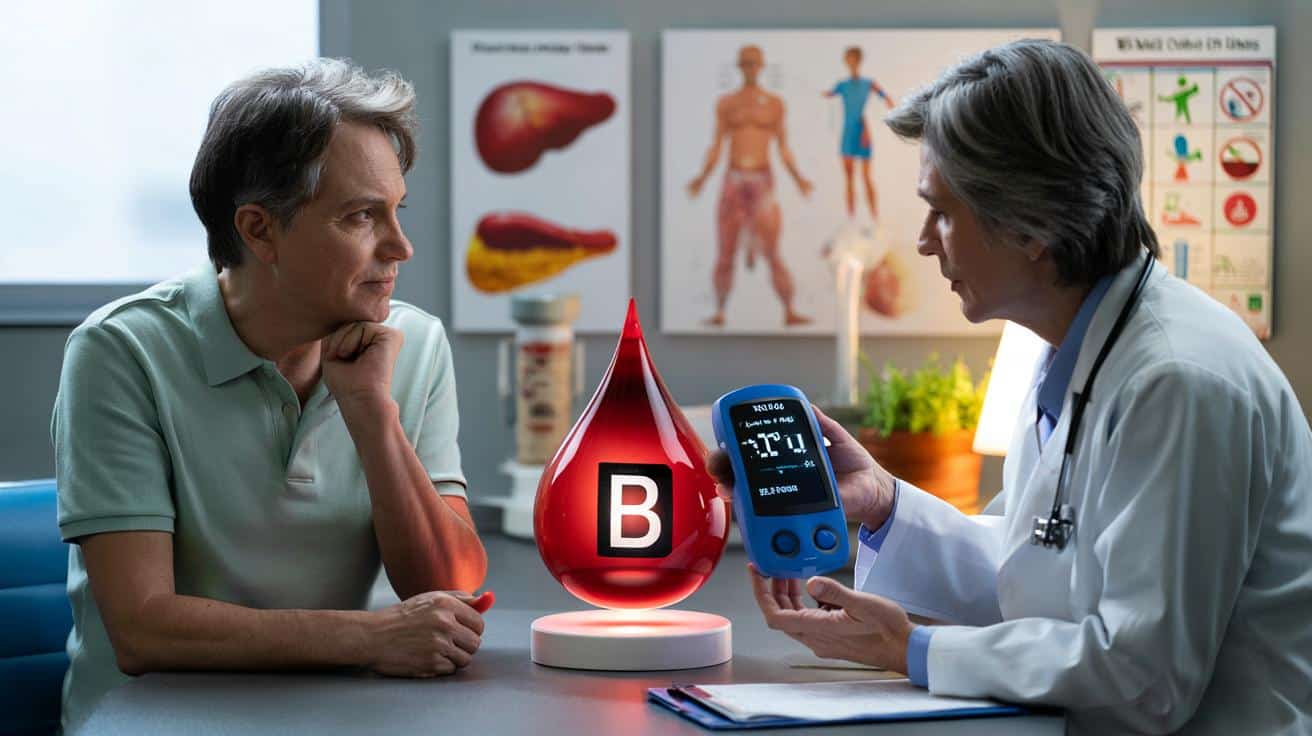 Czy grupa krwi B sprzyja cukrzycy typu 2? Lekarz wyjaśnia ryzyko