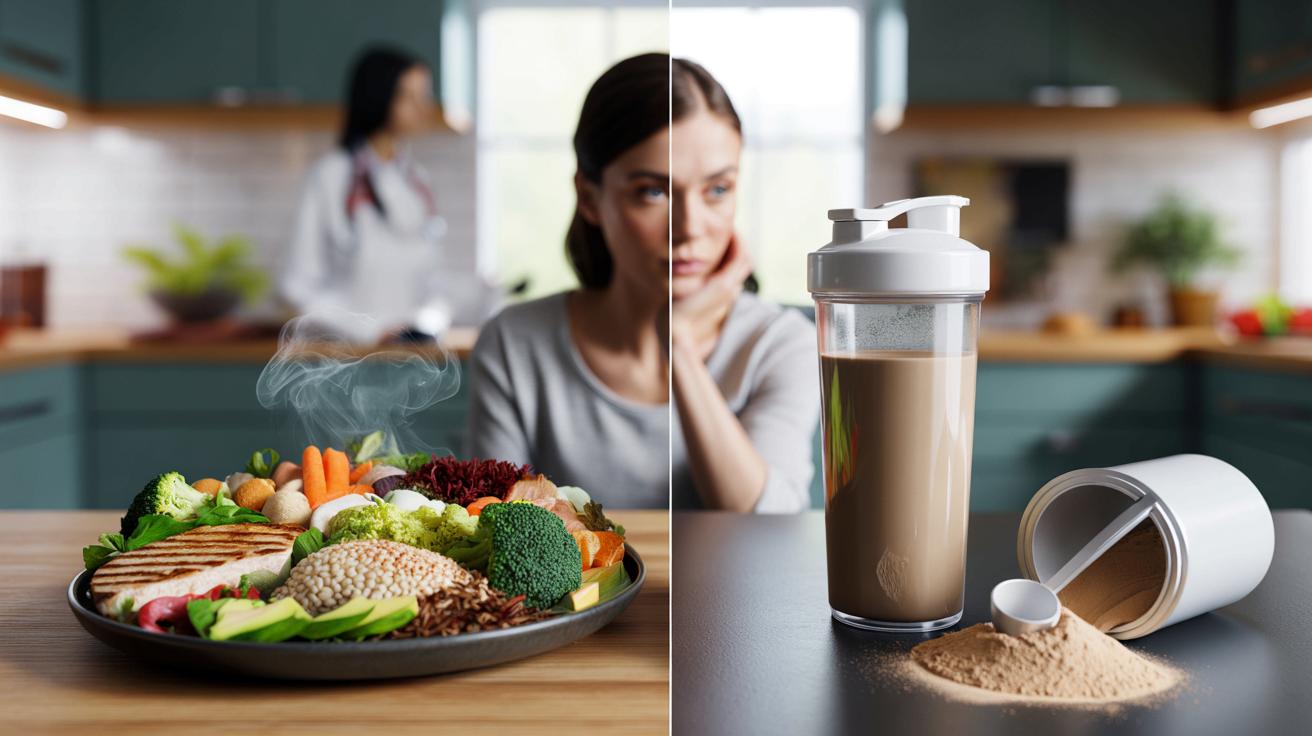 Czy koktajl białkowy może zastąpić obiad? Dietetyk stawia granicę