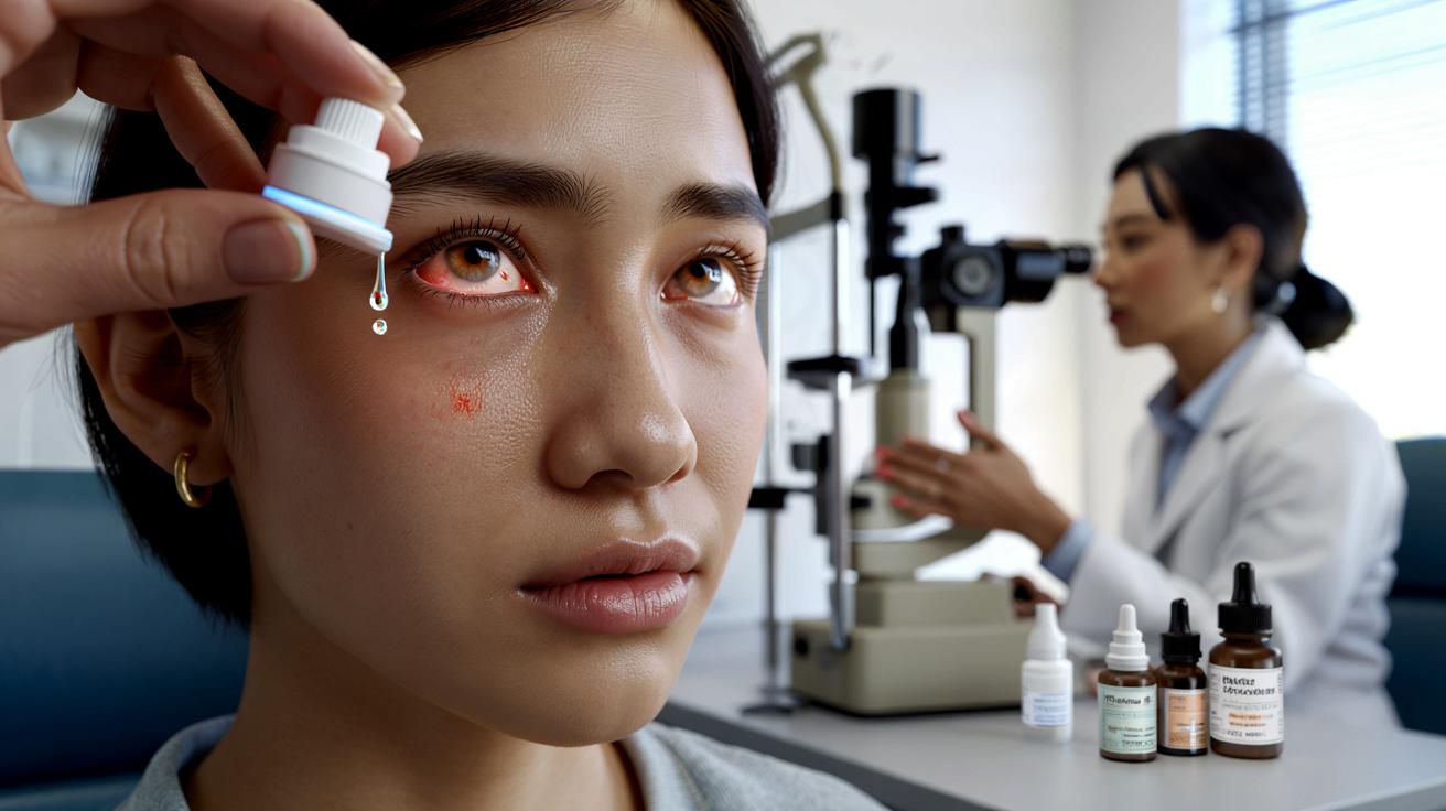 Czy krople do oczu uzależniają? Okulista rozwiewa wątpliwości