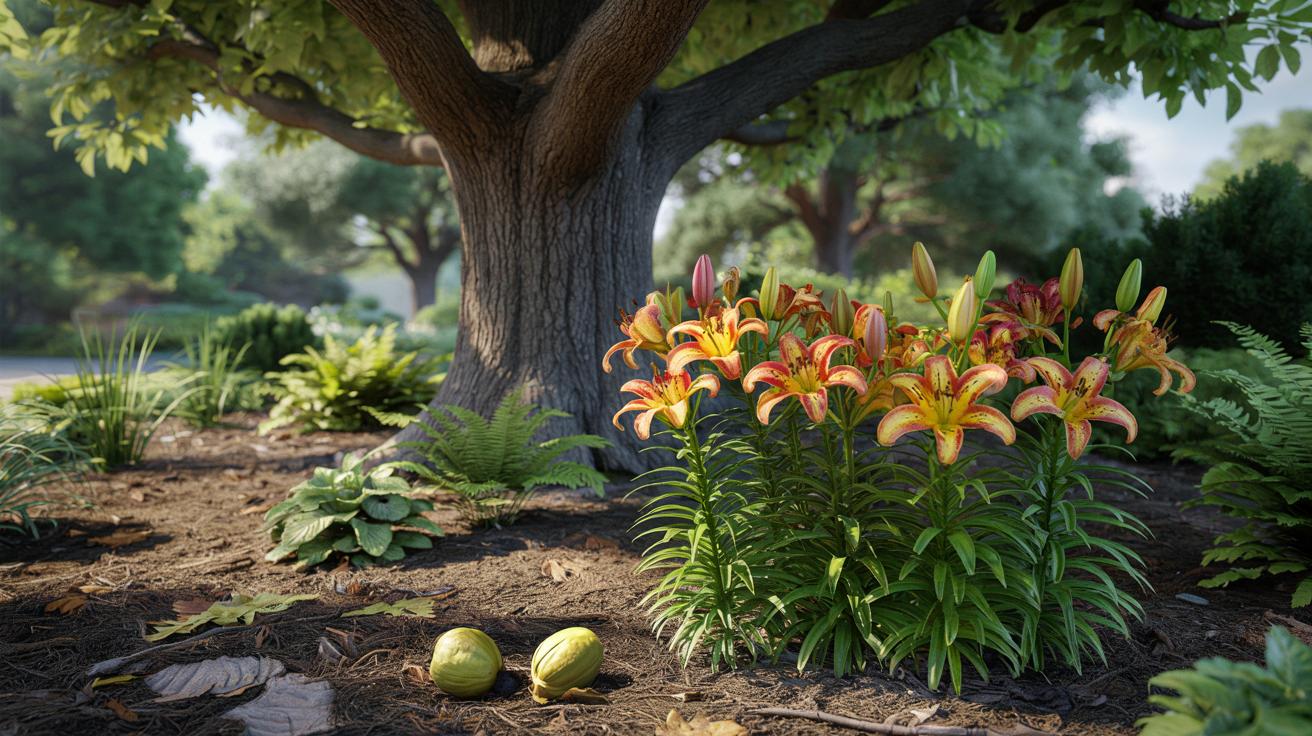 Czy lilie azjatyckie mogą rosnąć pod orzechem włoskim? Prawda zaskakuje