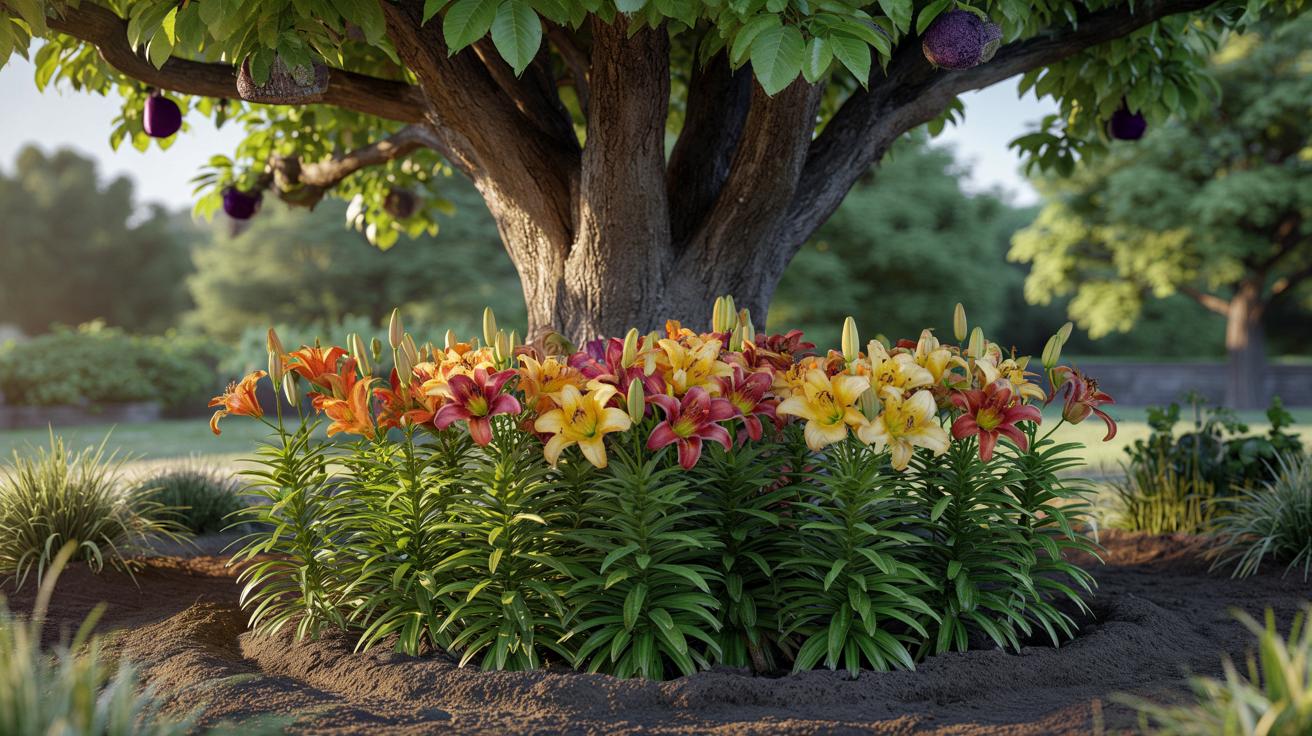 Czy lilie azjatyckie poradzą sobie pod orzechem czarnym? Zaskakująca odpowiedź