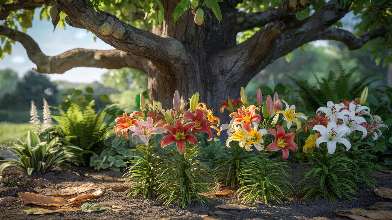 Czy lilie azjatyckie przeżyją pod orzechem włoskim? Prawda z ogrodu