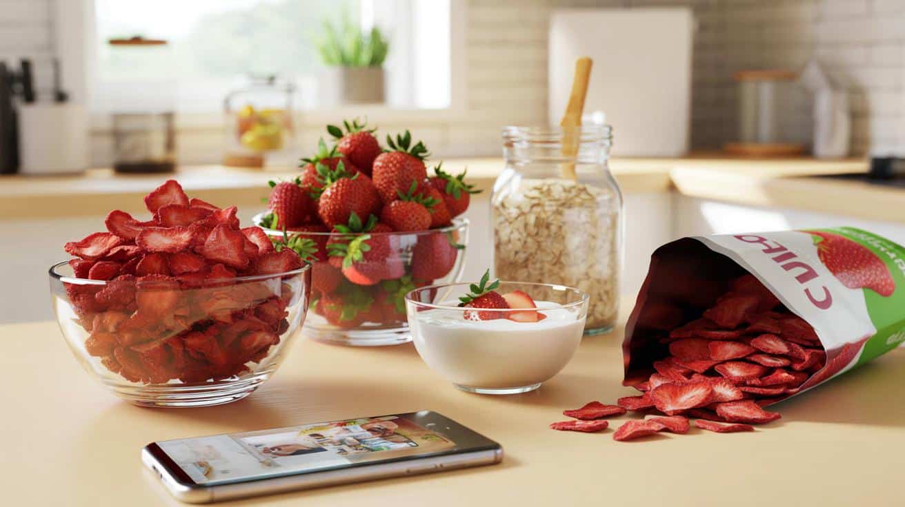 Czy liofilizowane truskawki są naprawdę zdrowe? Dietetyczna analiza hitu z TikToka