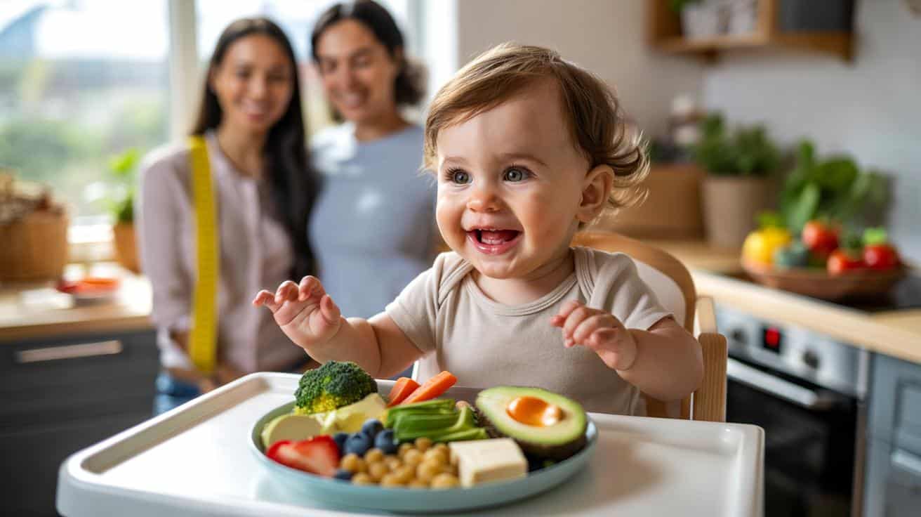 Czy maluch bez mięsa rośnie prawidłowo? Nowe dane uspokajają rodziców