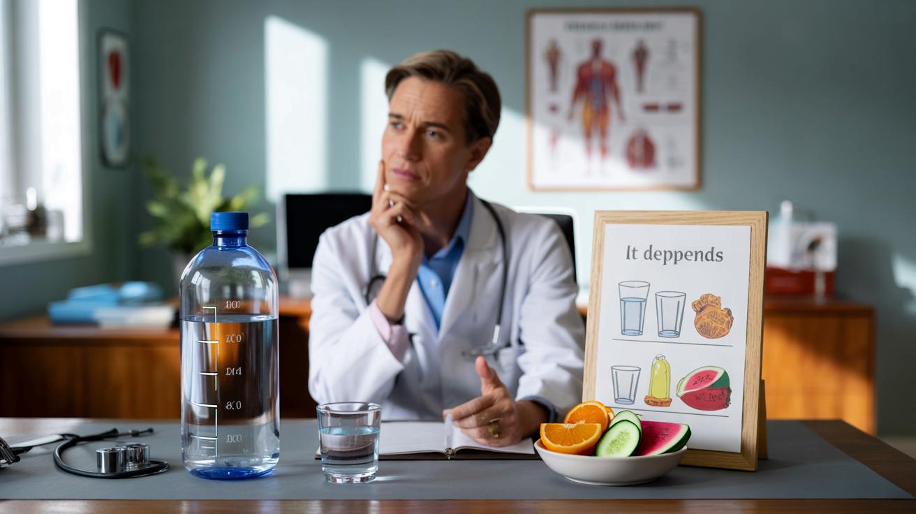 Czy naprawdę trzeba pić 1,5 litra wody dziennie? Lekarze wyjaśniają