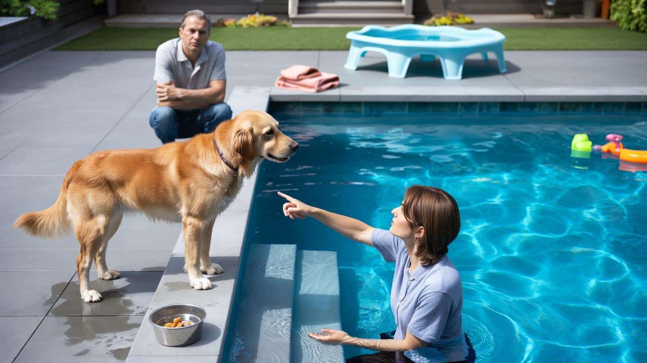 Czy pies może kąpać się w basenie? Weterynarze studzą entuzjazm