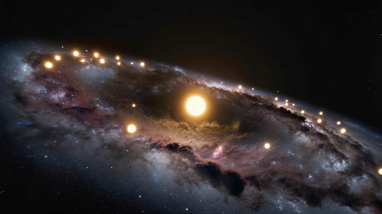 Czy Słońce uciekło z centrum Drogi Mlecznej z tysiącami „bliźniaków”?