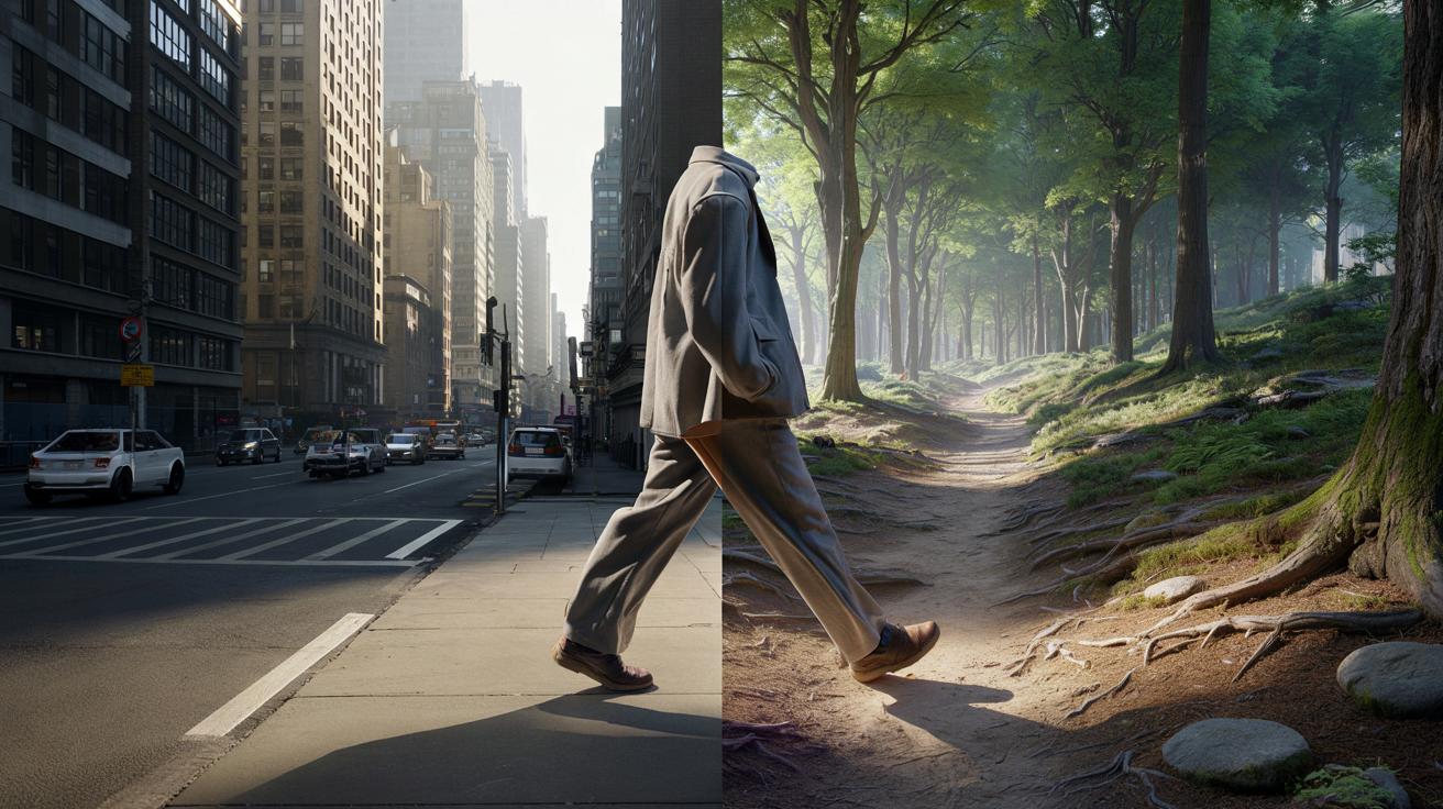 Czy spacery po mieście naprawdę zastąpią wycieczkę do lasu?