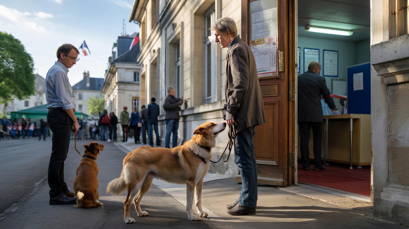 Czy w Francji można wejść z psem do lokalu wyborczego?
