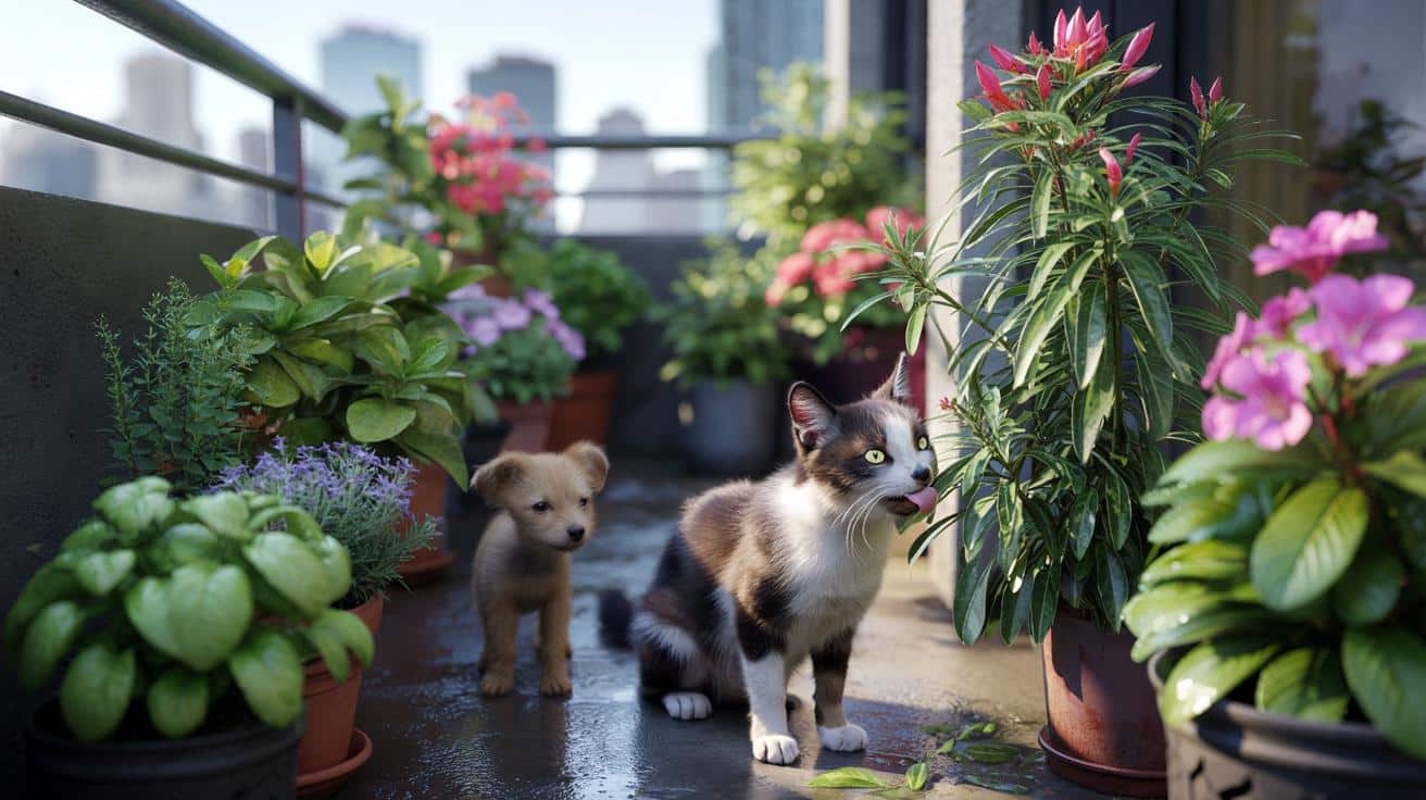 Czy wiesz, że niektóre rośliny balkonowe są toksyczne dla zwierząt
