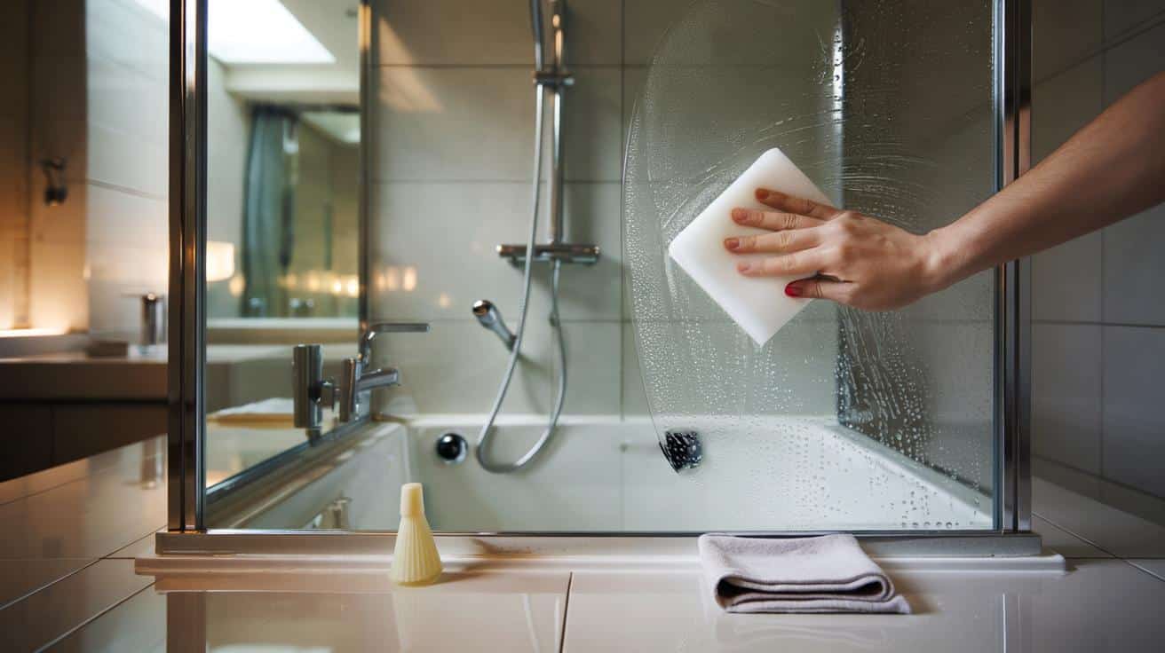 Hotelowy trik zapewnia idealnie czystą kabinę prysznicową bez smug i szorowania