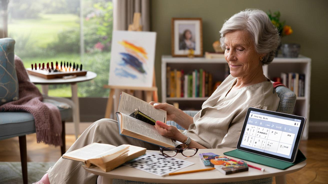 Czytanie, krzyżówki i nowe hobby mogą odsunąć Alzheimera w czasie