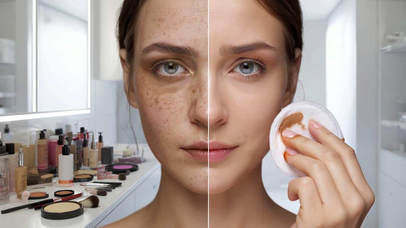 Dermatolog: codzienny makijaż może niszczyć cerę. Sprawdź, czy też przesadzasz