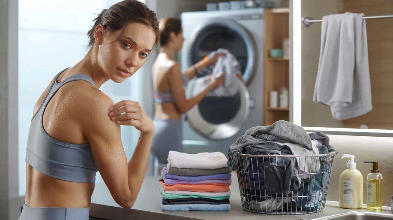 Dermatolog: jak często prać ubrania sportowe, żeby nie dostać trądziku ani grzybicy