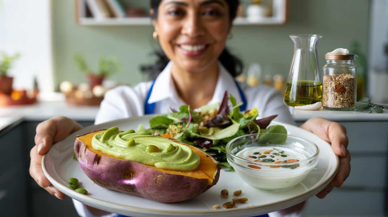Dietetyczka z Columbii pokazuje talerz, który może wydłużyć życie