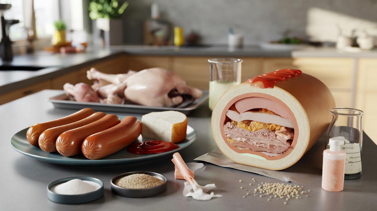 Dietetyk rozebrał parówki na czynniki pierwsze. To znaleziono w środku