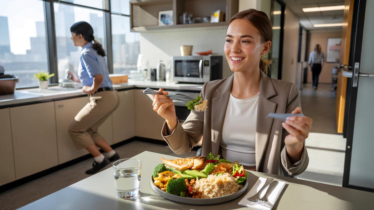 Dietetyk zdradza: dwie proste nawyki w przerwie na lunch przyspieszają spalanie kalorii
