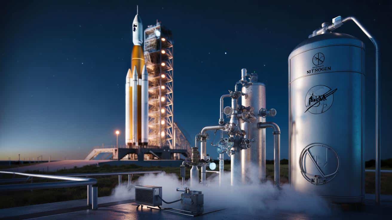 Dlaczego cichy azot decyduje o starcie misji Artemis II