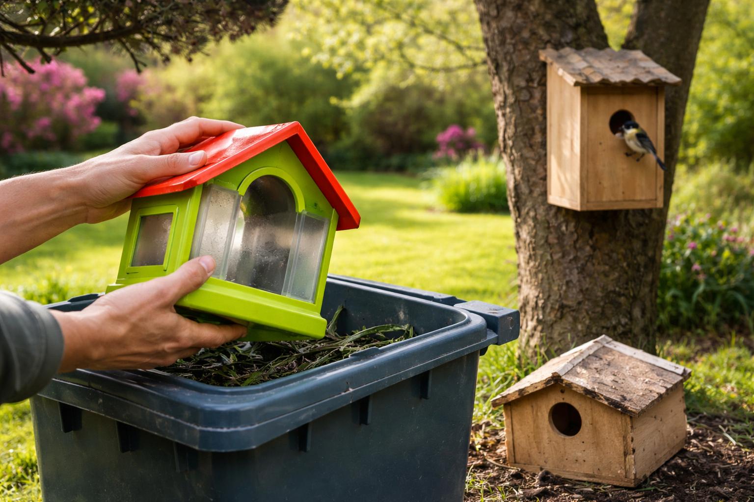 Dlaczego coraz więcej osób wyrzuca modne budki lęgowe z ogrodu