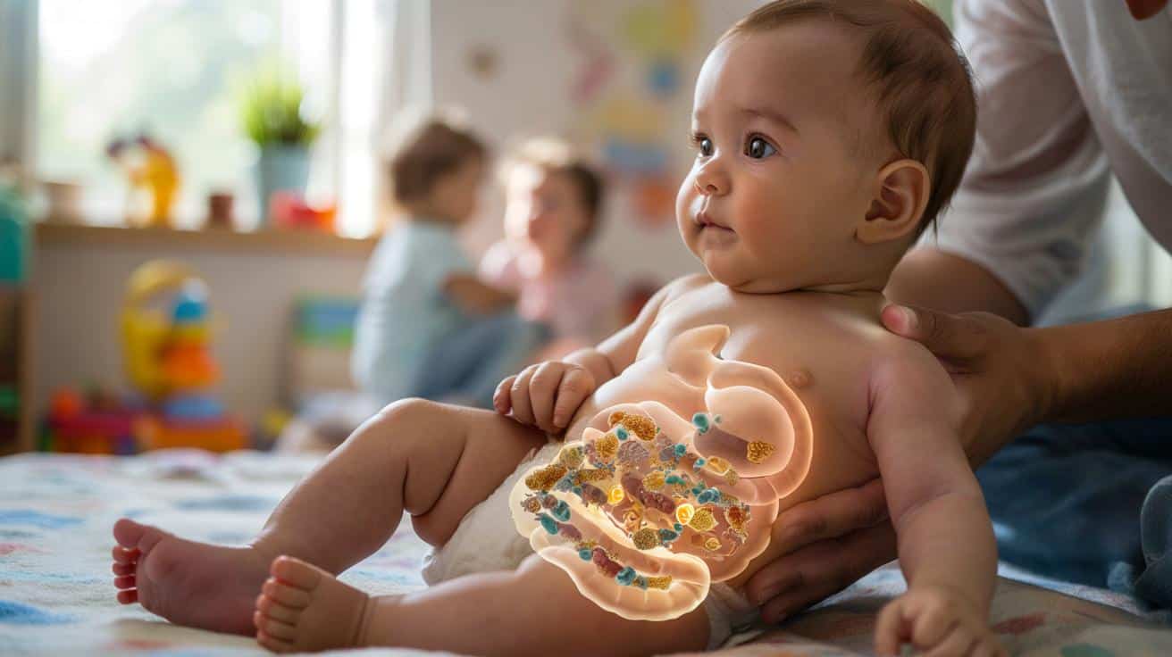 Dlaczego część dzieci nie ma alergii? Przełomowe wnioski z badań nad jelitami niemowląt