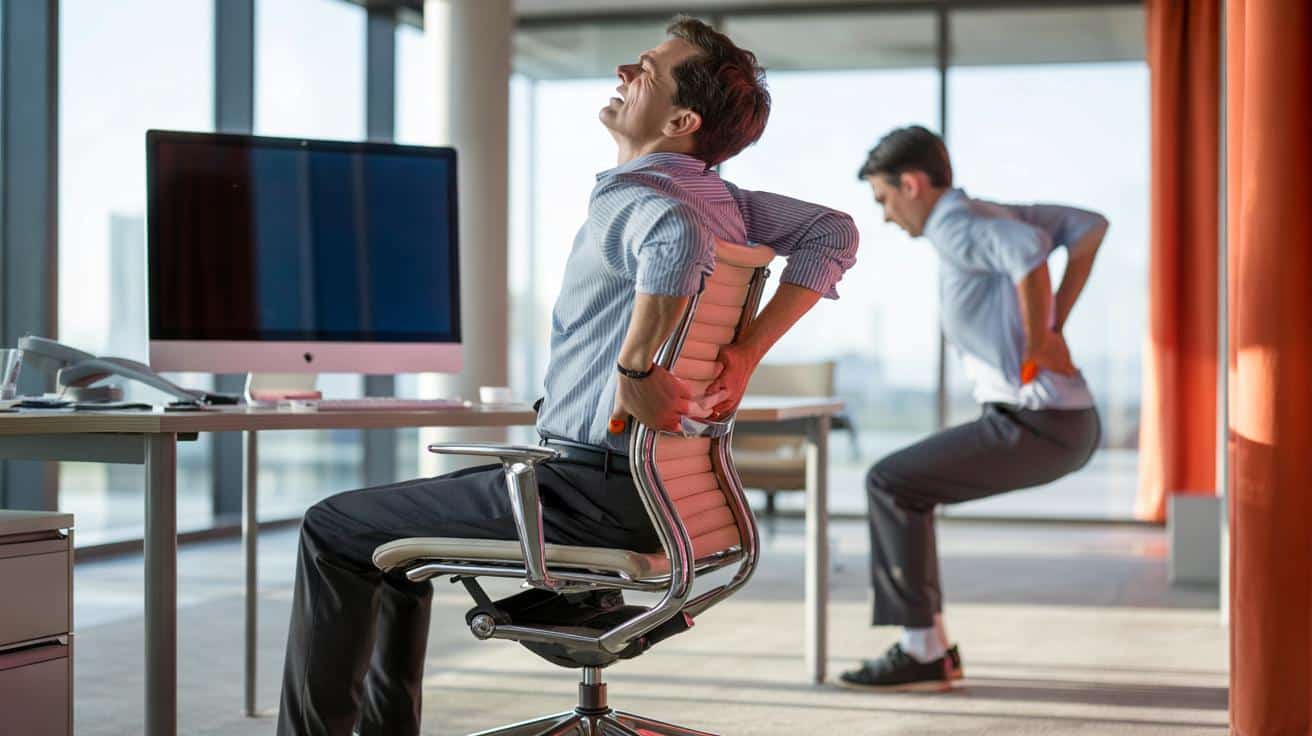 Dlaczego drogi fotel biurowy nie wyleczy twoich pleców