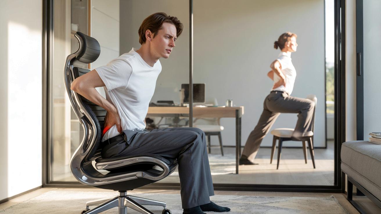 Dlaczego drogie krzesło „ergonomiczne” nie uratuje twoich pleców