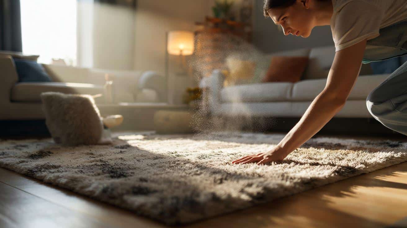 Dlaczego dywany mogą zatrzymywać kurz przez wiele miesięcy