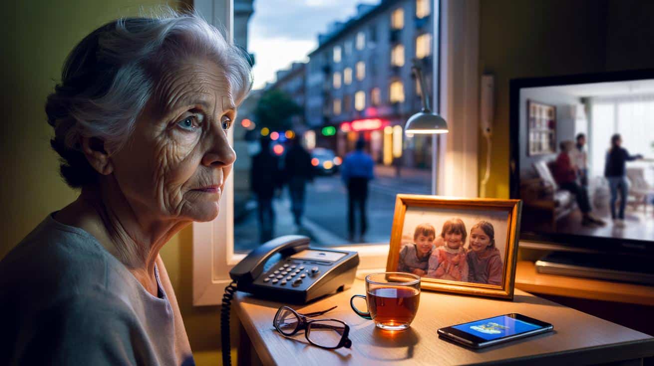 Dlaczego dzisiejsi seniorzy czują się tak samotni? Psychologia wskazuje 8 mocnych powodów