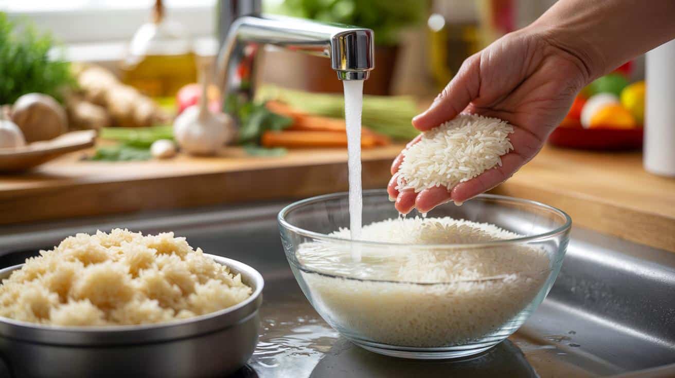 Dlaczego gotowany ryż czasem wychodzi lepki i jak temu zapobiec jednym prostym krokiem