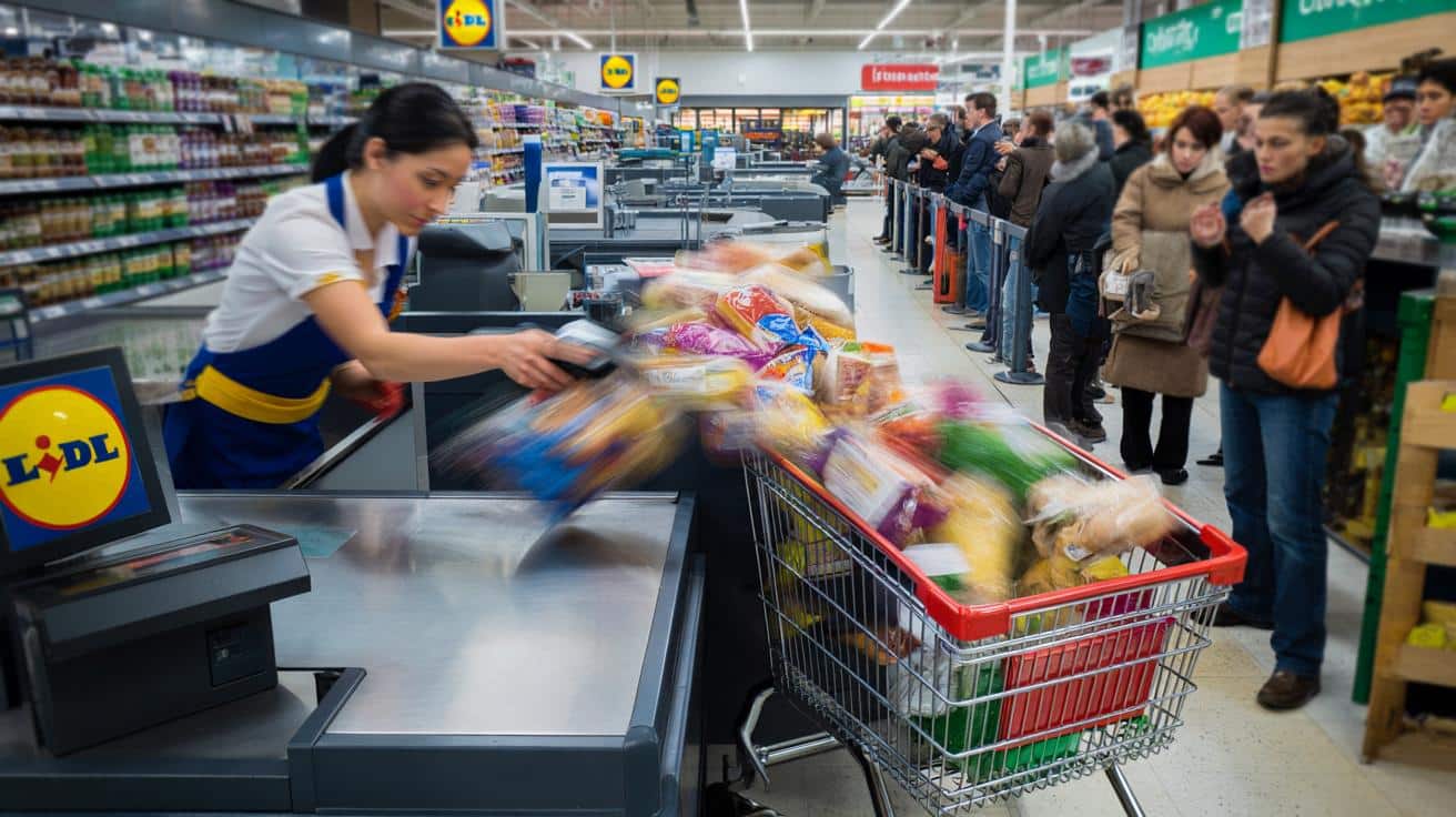 Dlaczego kasjerzy w Lidlu są tacy szybcy? Sprytna strategia przy kasie