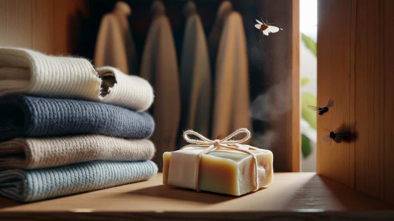 Dlaczego kawałek mydła w szafie odstrasza mole ubraniowe
