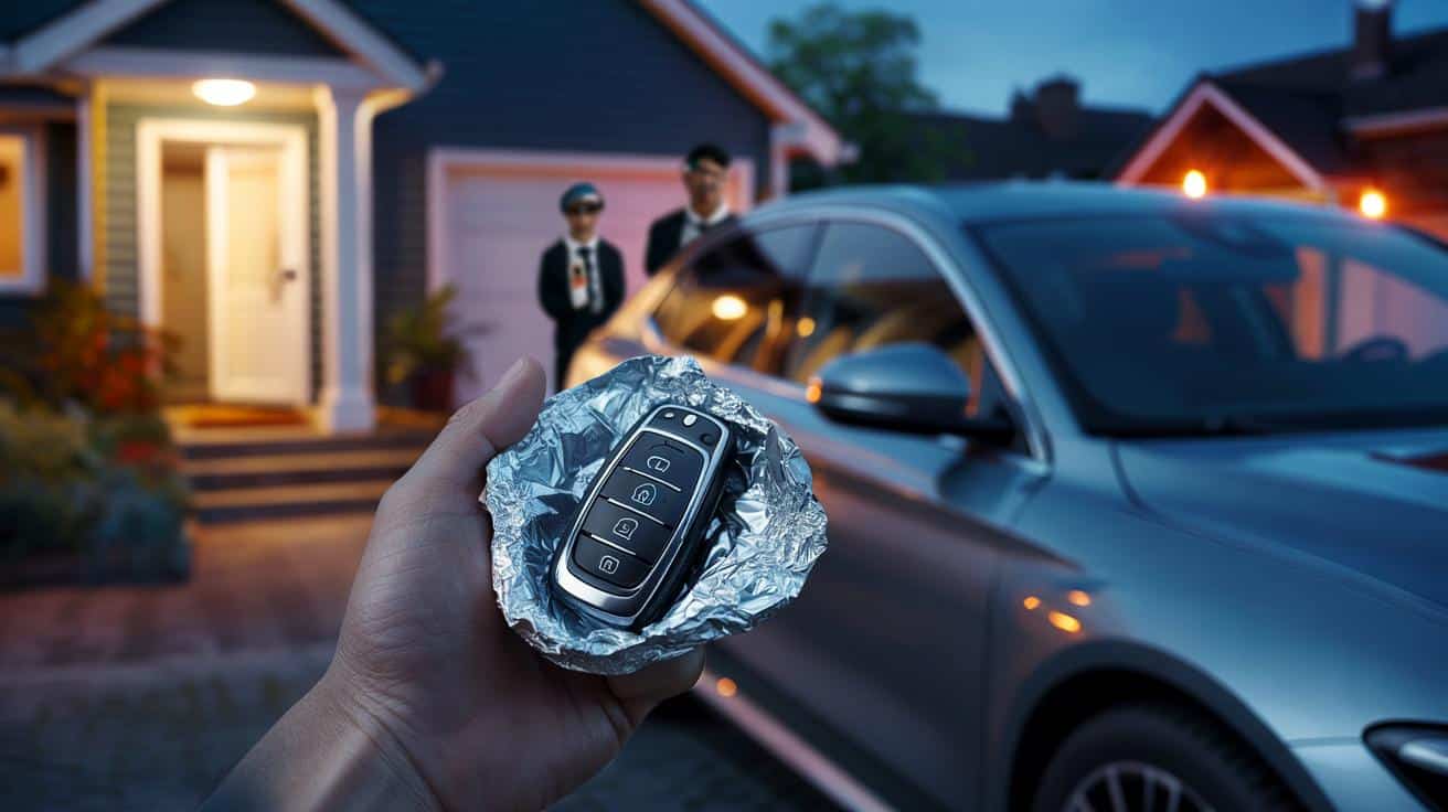 Dlaczego kierowcy owijają kluczyki folią aluminiową i czy też warto tak zrobić
