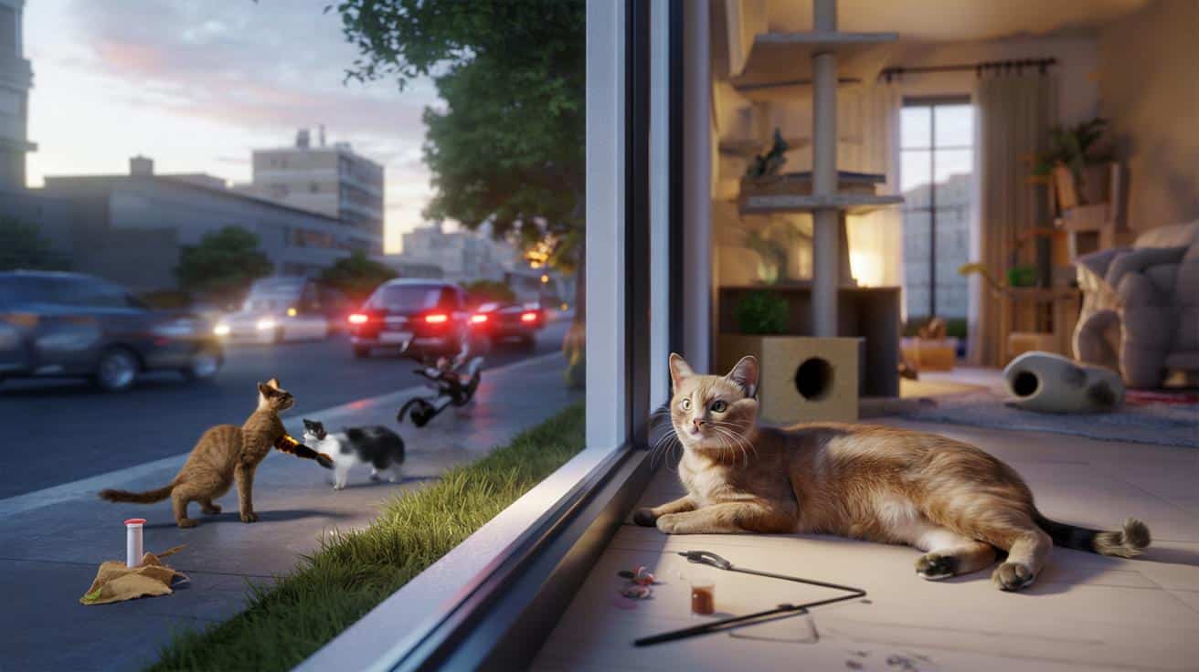 Dlaczego kot wychodzący żyje krócej? Weterynarze nie mają wątpliwości