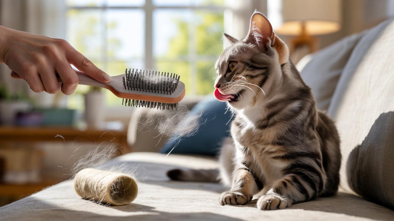 Dlaczego kot wypluwa tajemnicze „cygara” z sierści i jak mu pomóc