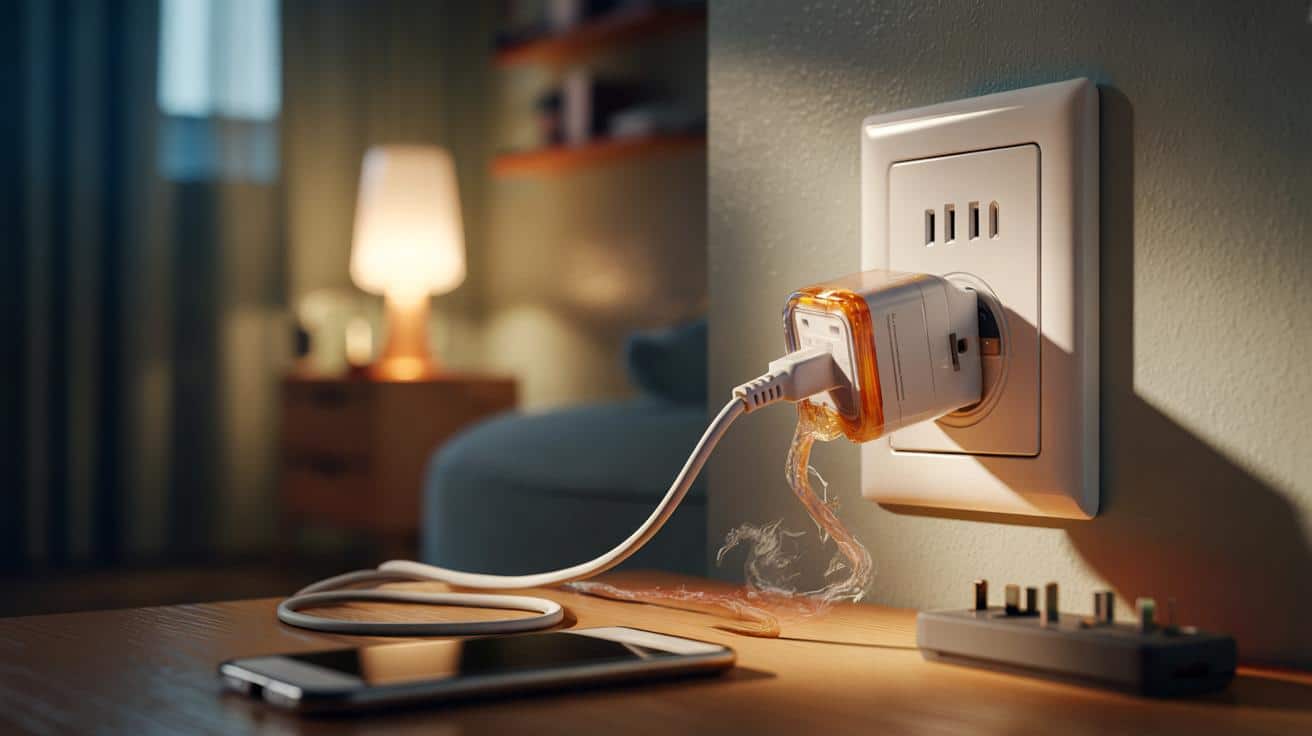 Dlaczego lepiej nie zostawiać ładowarki w gniazdku bez telefonu