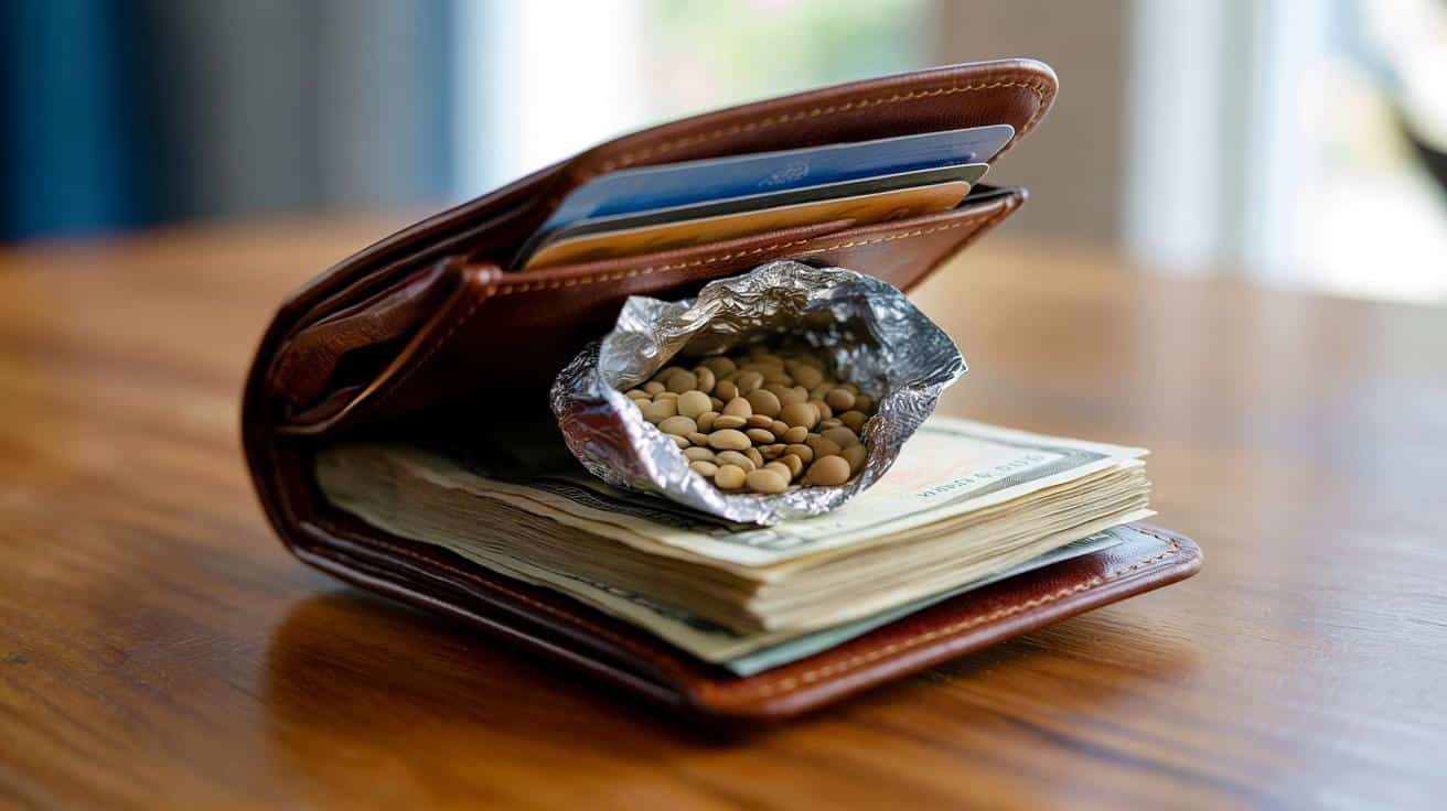 Dlaczego ludzie wkładają soczewicę w folii do portfela i co ma to dać