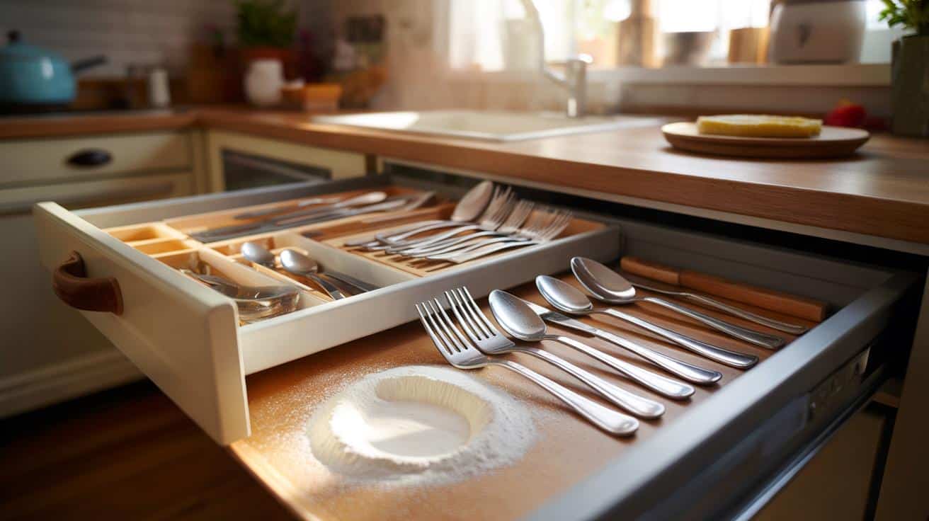Dlaczego mąka ziemniaczana w szufladzie z sztućcami zmienia wszystko