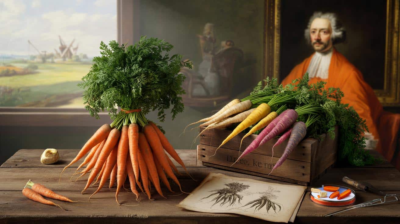 Dlaczego marchewka jest pomarańczowa? Historia politycznego warzywa