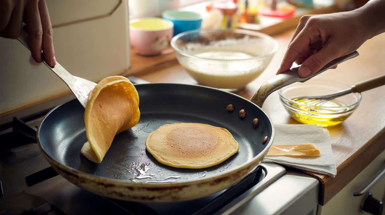 Dlaczego naleśniki czasem przyklejają się do patelni i jak temu zapobiec bez kupowania nowej patelni