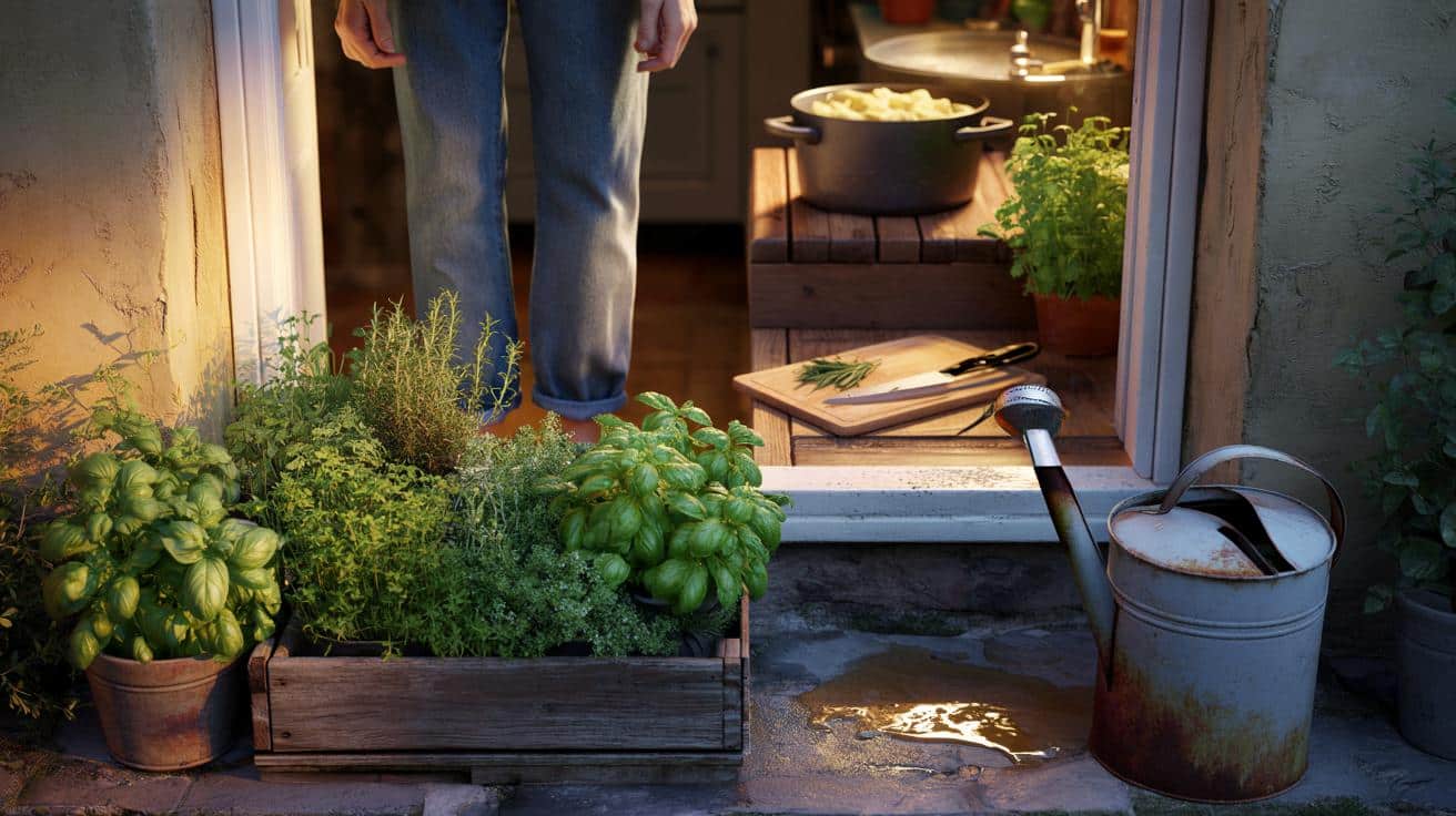 Dlaczego nawet mała grządka ziół przy kuchennych drzwiach zmienia wszystko